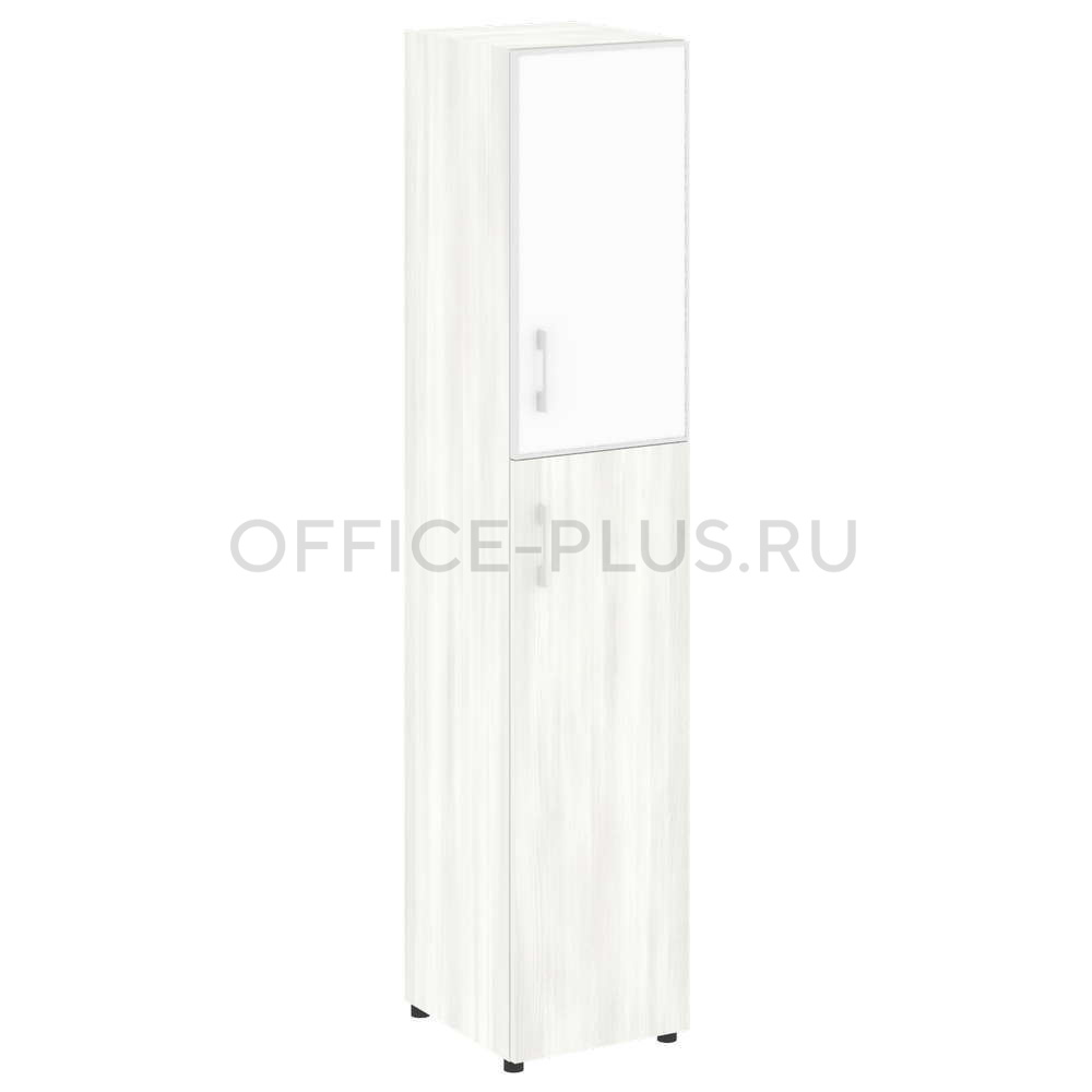 Шкаф пенал высокий Yalta LT.SU-1.7R R White/Black