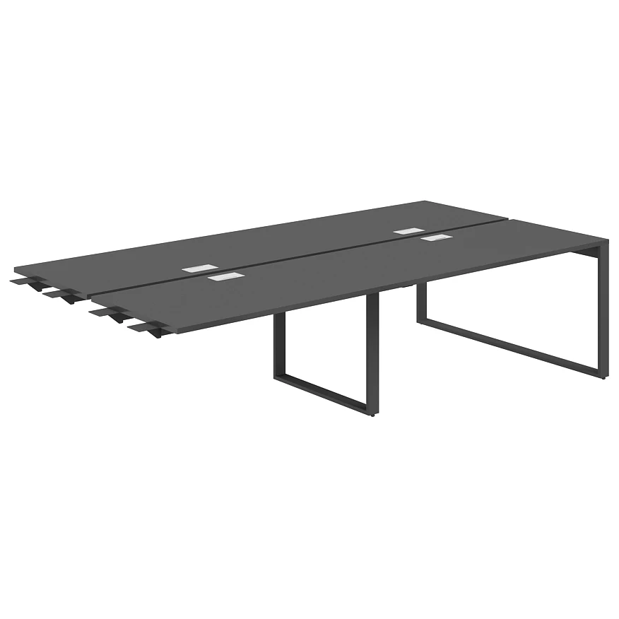 Секция рабочей станции с лючком, на металлокаркасе (О-70x20) Allegro AG.161