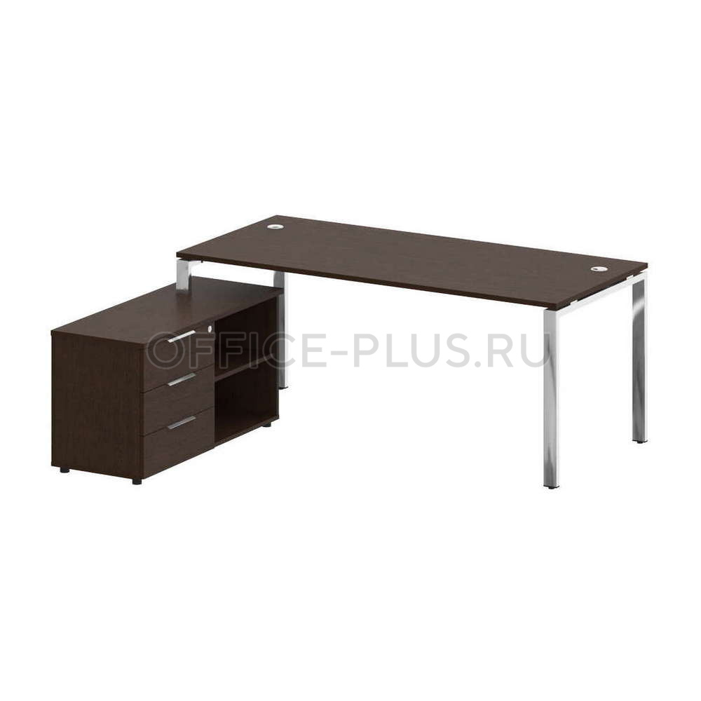 Стол руководителя Metal System Direct на металлокаркасе БГ.СРТ-5.8 Л
