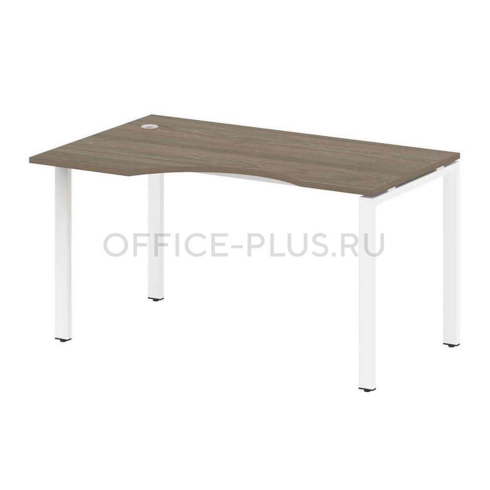 Стол эргономичный Metal System Style на металлокаркасе БП.СА-2 Л