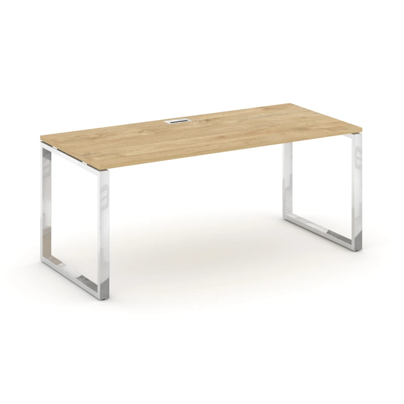Стол руководителя на металлокаркасе (О-60x30) Style Project Direct Lux M-SN-6O.SR-016.M