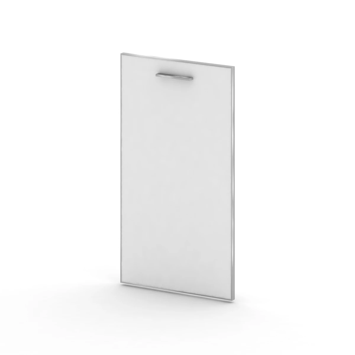 Дверь низкая стекло для шкафа левая Fresco FR.SRK-301 (L) white
