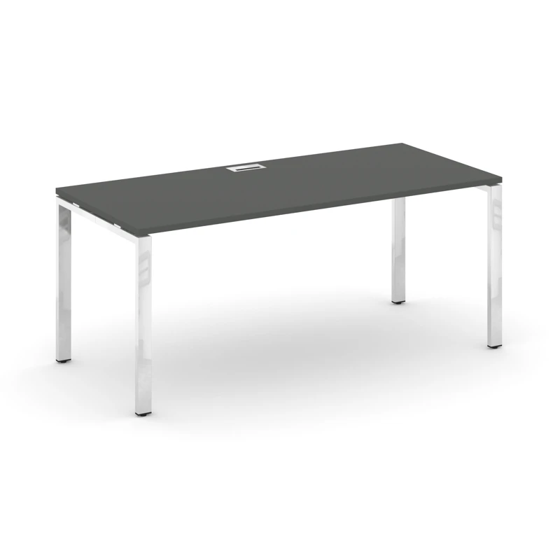 Стол руководителя на металлокаркасе (П-60x30) Style Project Direct Lux M-SN-6P.SR-013.M