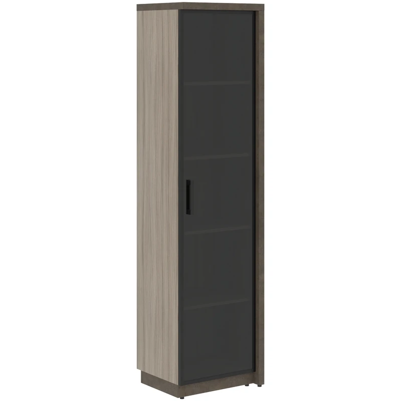 Шкаф высокий узкий для документов/одежды правый Wood&Stone СФ-534582