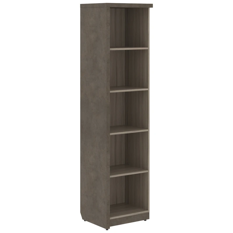 Шкаф высокий узкий для документов/одежды левый Wood&Stone СФ-534591