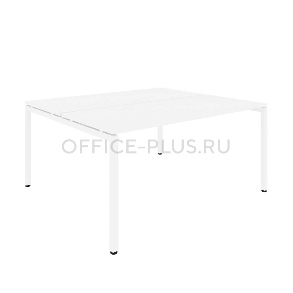Рабочая станция 2 места Стил на металлокаркасе 11160x2+11102