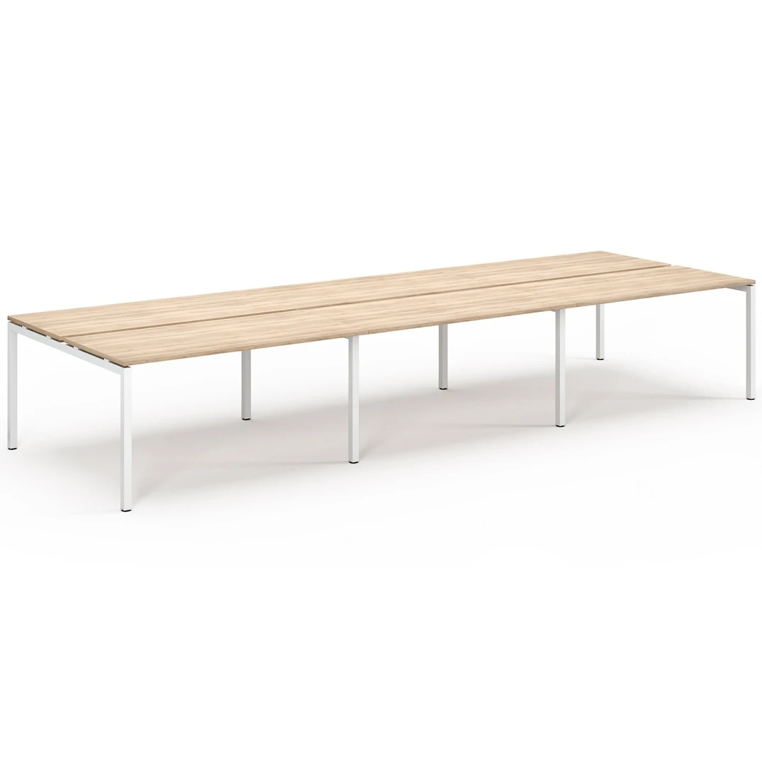 Рабочая станция на металлокаркасе Tour 6-bench 354x139
