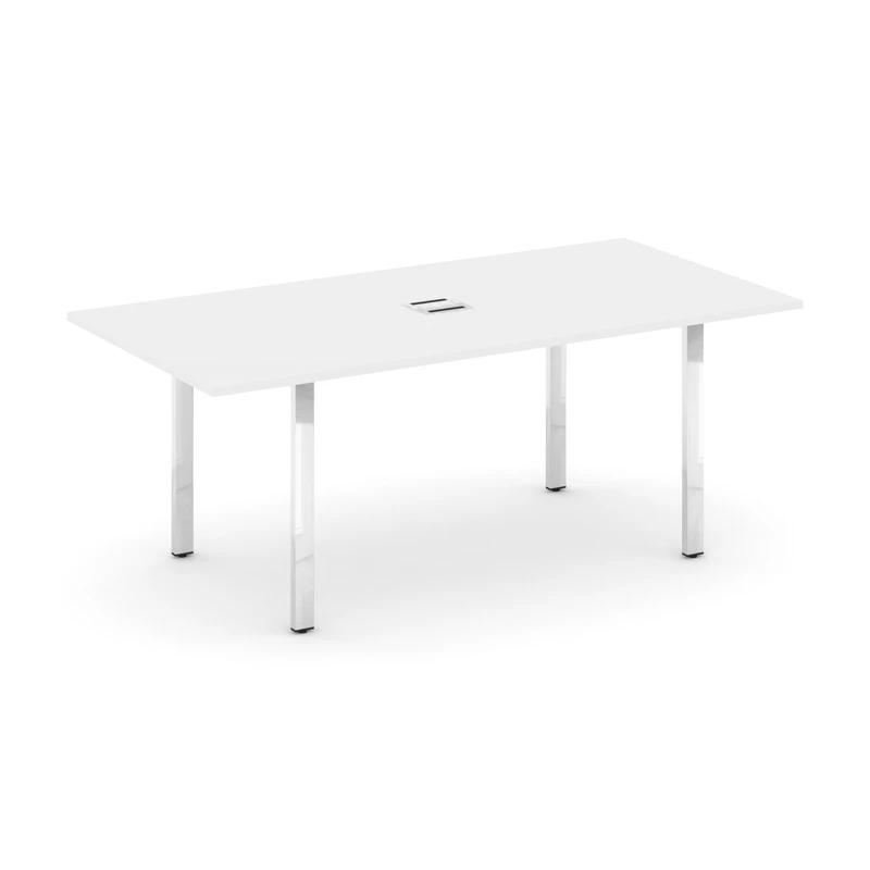 Стол для переговоров на металлокаркасе (П-60x30) Style Project Direct Lux M-SN-6P.SPRG-198