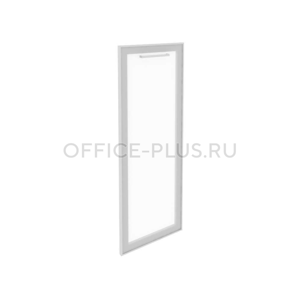 Дверь для шкафа стеклянная First в раме средняя KS-2RL
