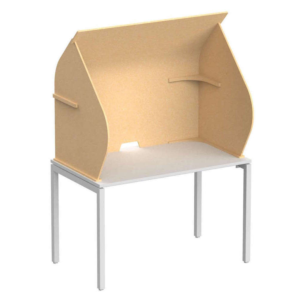 Кабина-капсула с фигурными боковыми стенками Forest Office B411.1007.R.XX