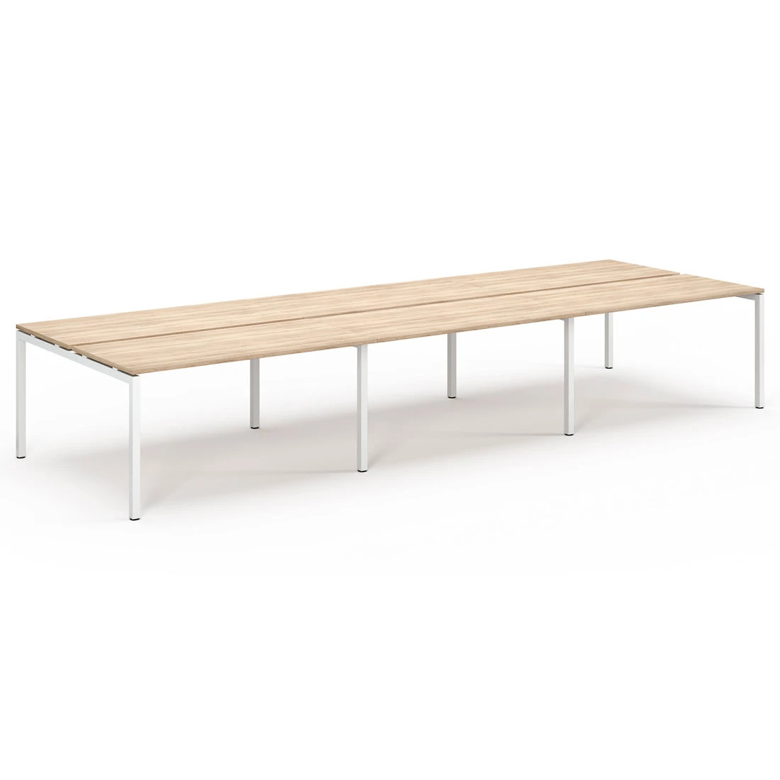 Рабочая станция на металлокаркасе Tour 6-bench 414x139