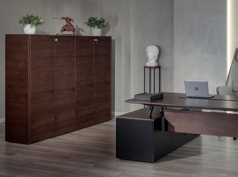 Шкаф средний широкий для документов Rail SET_Bookcase*3_RT