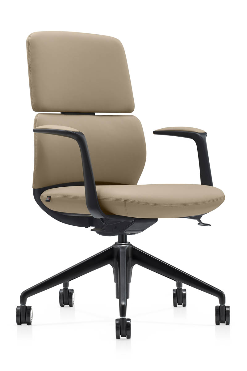 Кресло для руководителя РВ Дизайн Венетто-М / Venetto-M FK013-B12 кожа