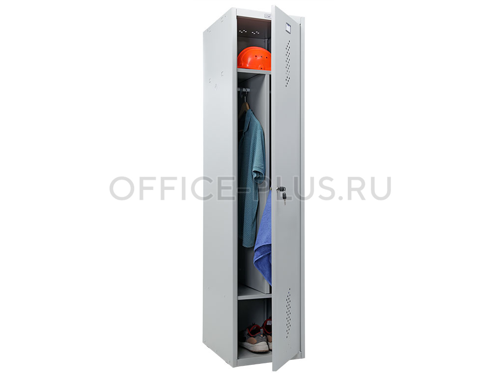 Шкаф металлический для одежды ПРАКТИК Стандарт LS-11-40D
