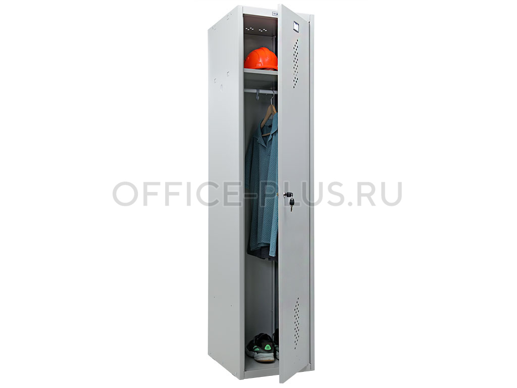 Шкаф металлический для одежды ПРАКТИК Стандарт LS-01-40