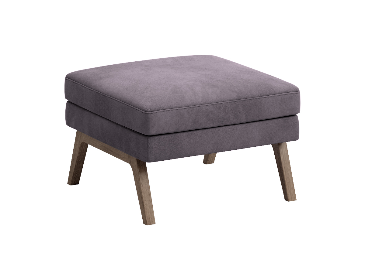 Пуф одноместный Тейлор / Taylor ТР.ПФ-01 опоры тёмное дерево