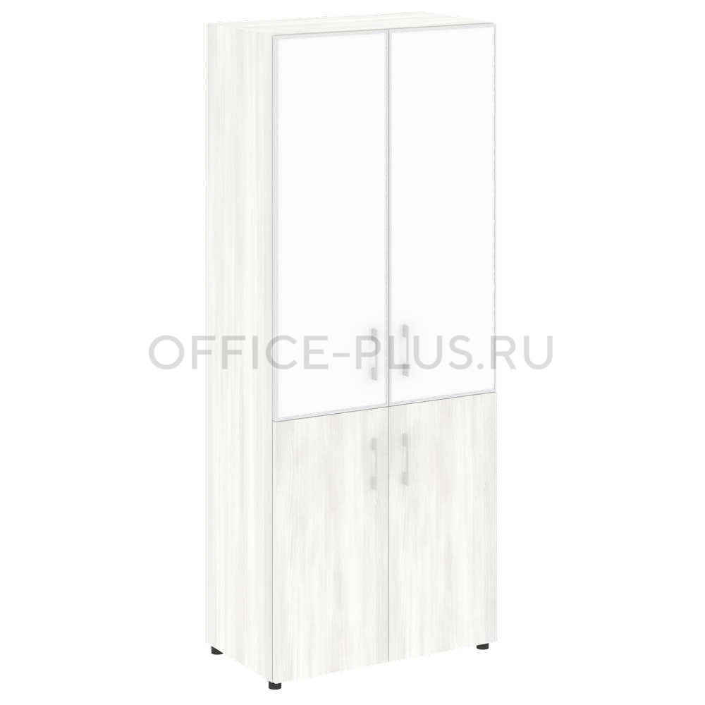 Шкаф высокий Yalta LT.ST-1.2R White/Black