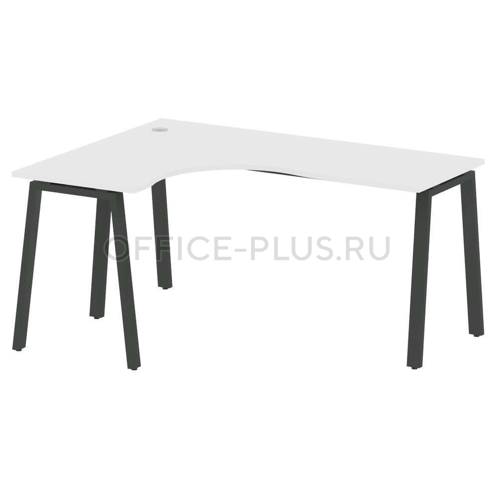 Стол эргономичный Metal System Style на металлокаркасе БА.СА-4 Л