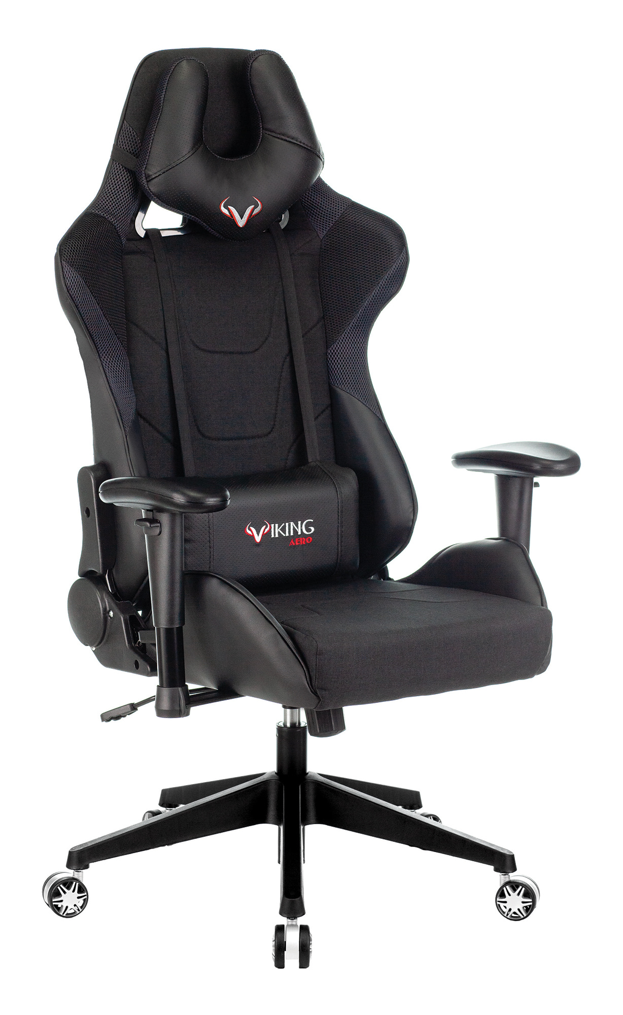 Игровое кресло Бюрократ Zombie VIKING 4 AERO ткань/экокожа