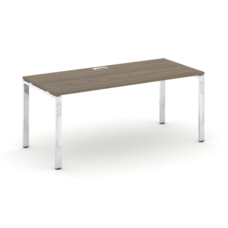 Стол руководителя на металлокаркасе (П-60x30) Style Project Direct Lux M-SN-6P.SR-025.M