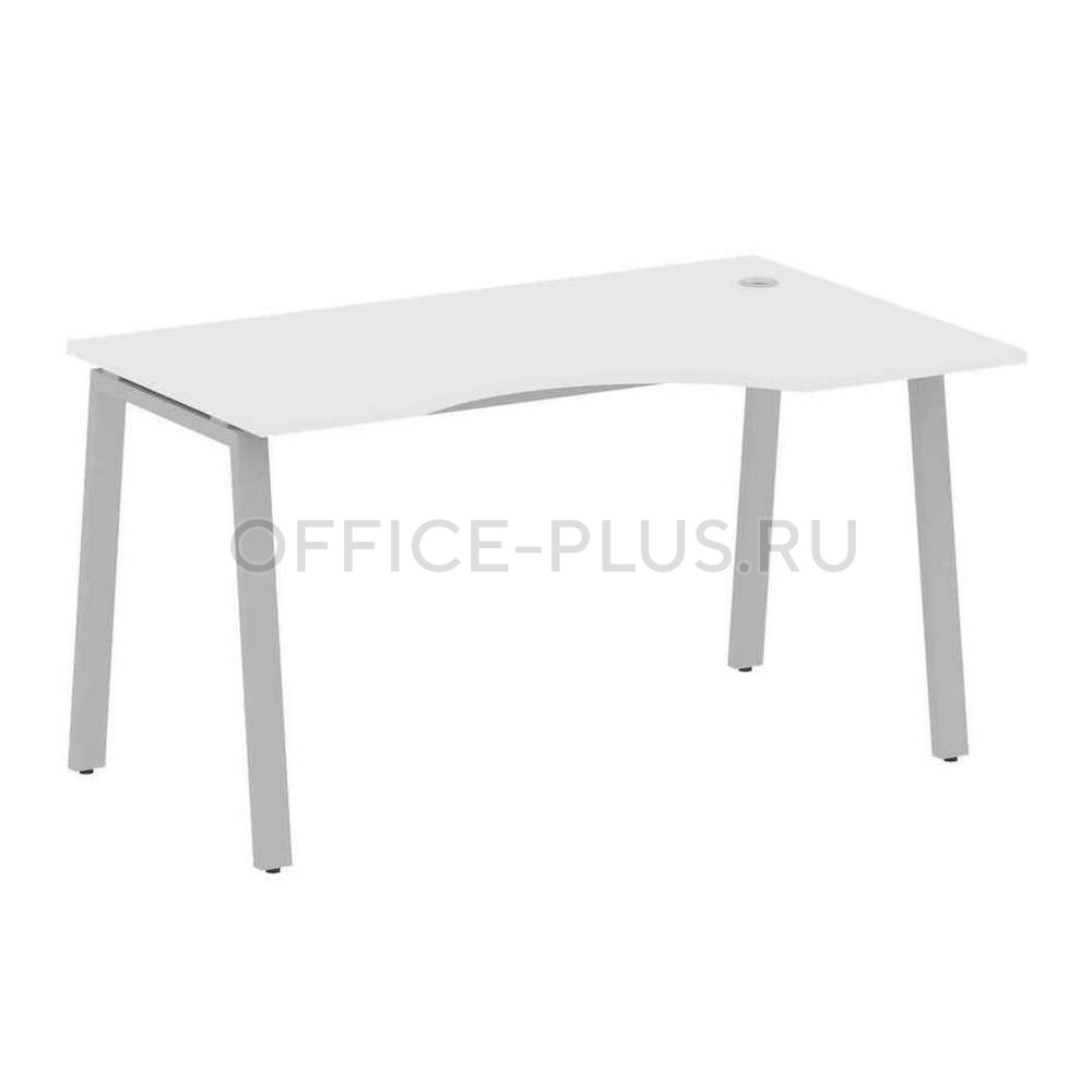Стол эргономичный Metal System Style на металлокаркасе БА.СА-2 Пр