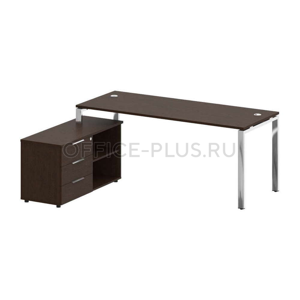 Стол руководителя Metal System Direct на металлокаркасе БГ.СРТ-5.7 Л