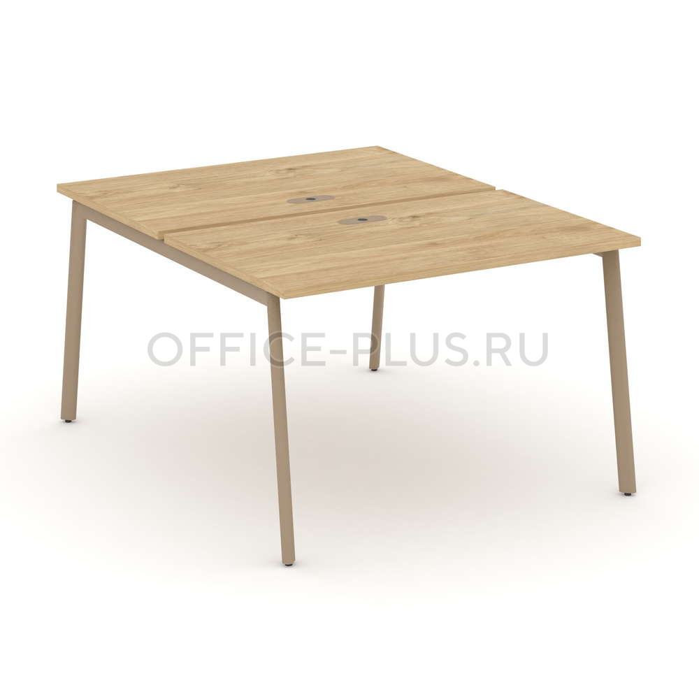 Рабочая станция 2 места на металлокаркасе Estetica ES.D.RS-2.2-LP