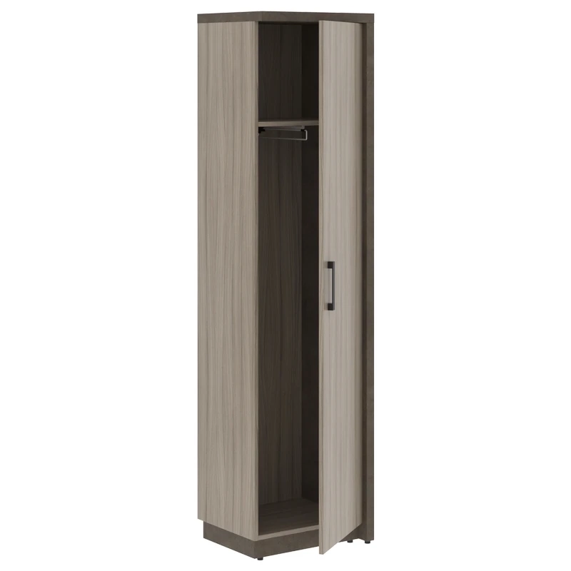 Шкаф высокий узкий для документов/одежды правый Wood&Stone СФ-534572