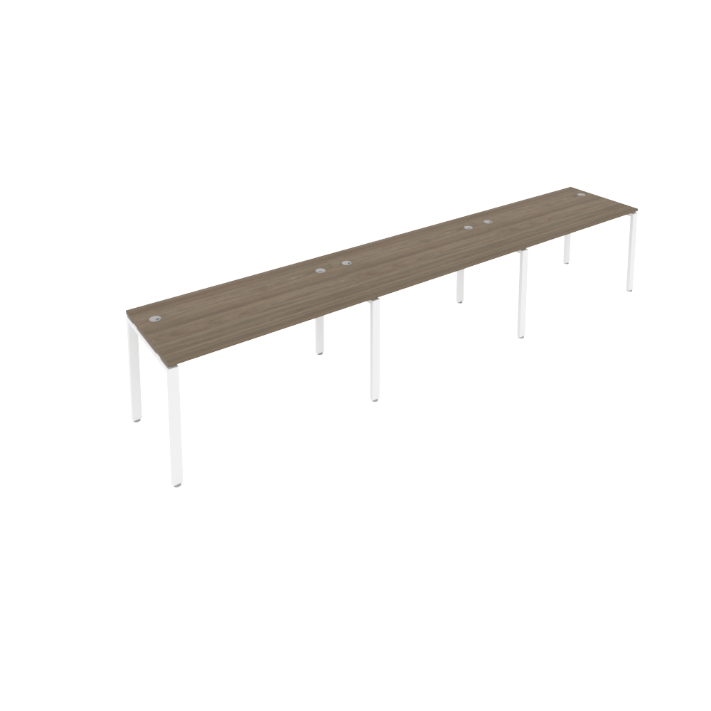 Рабочая станция 3 места Metal System Style на металлокаркасе БП.СМ-3.1