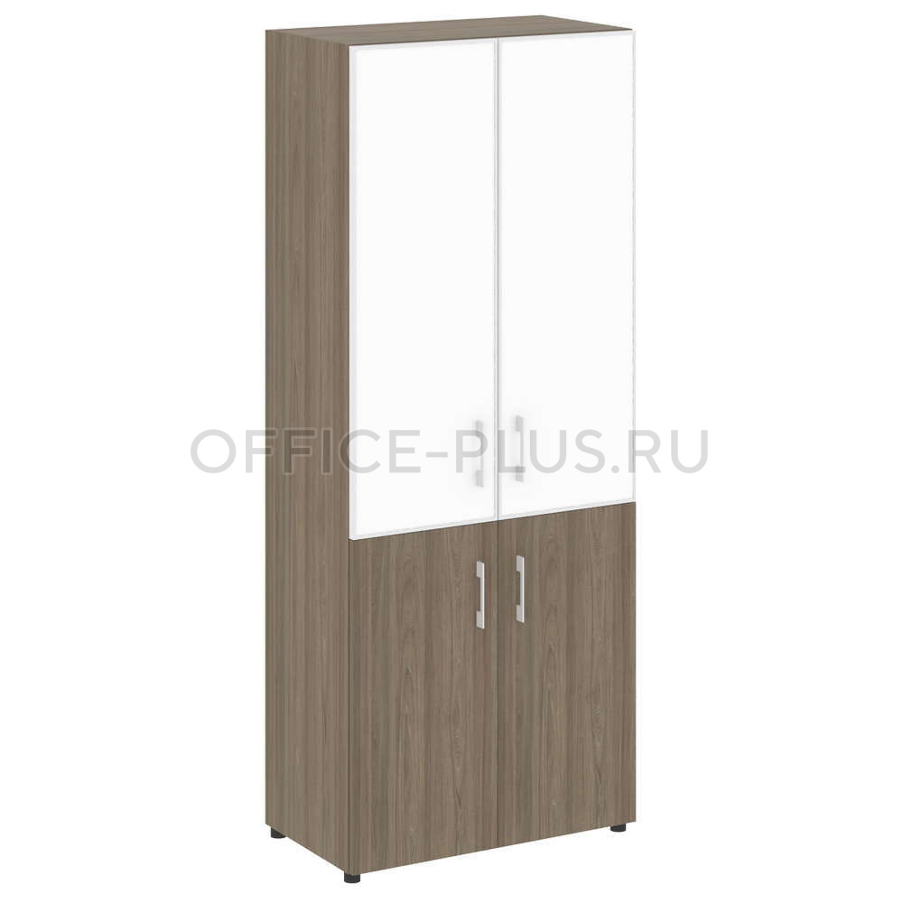 Шкаф высокий Yalta LT.ST-1.2R White/Black