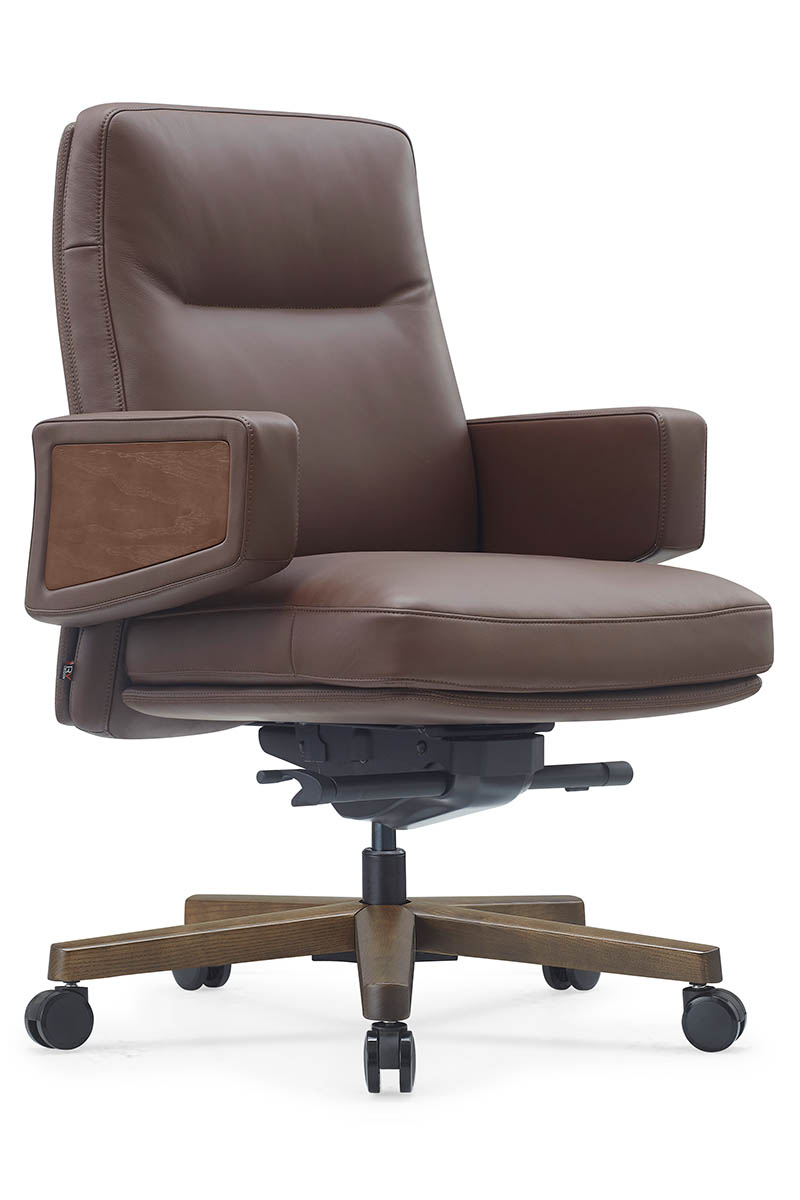 Кресло для руководителя РВ Дизайн Рафаэль-М / Rafael-M B2119 кожа