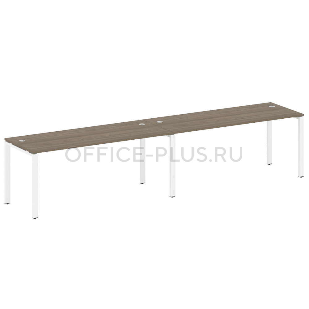 Рабочая станция 2 места Metal System Style на металлокаркасе БП.СМ-2.5