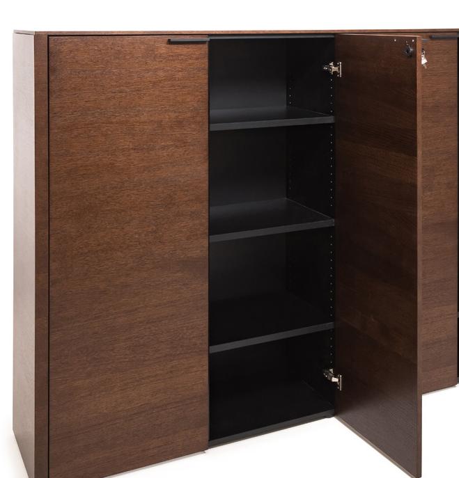 Шкаф средний широкий для документов Rail SET_Bookcase*3_RT