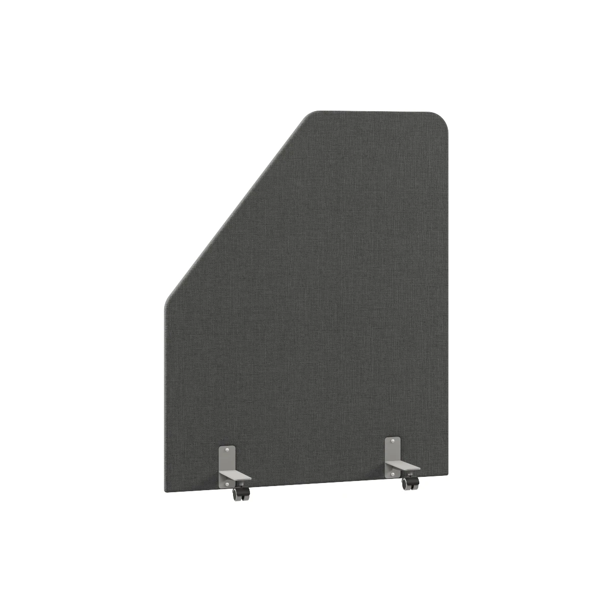 Акустическая напольная перегородка со скосом (колеса) RAND Acoustic RA.S.R-120/150