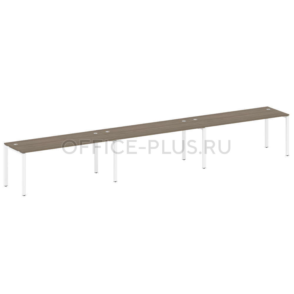 Рабочая станция 3 места Metal System Style на металлокаркасе БП.СМ-3.5