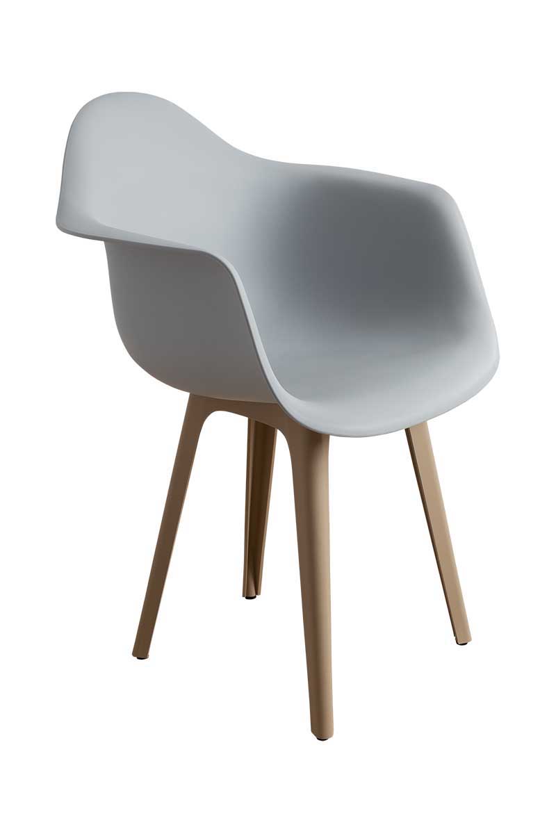 Стул обеденный Derstuhl DSL 330 Plast Dark Beige