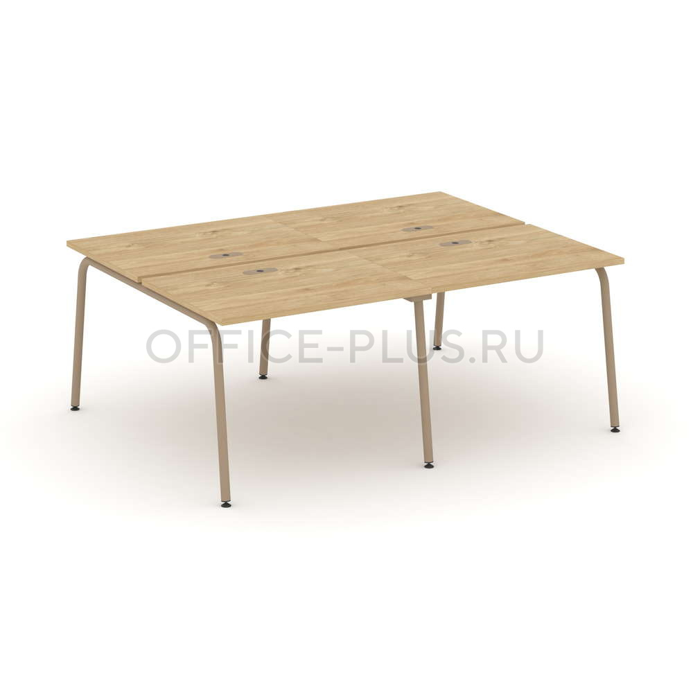 Рабочая станция 4 места на металлокаркасе Estetica ES.D.RS-4.1-LK