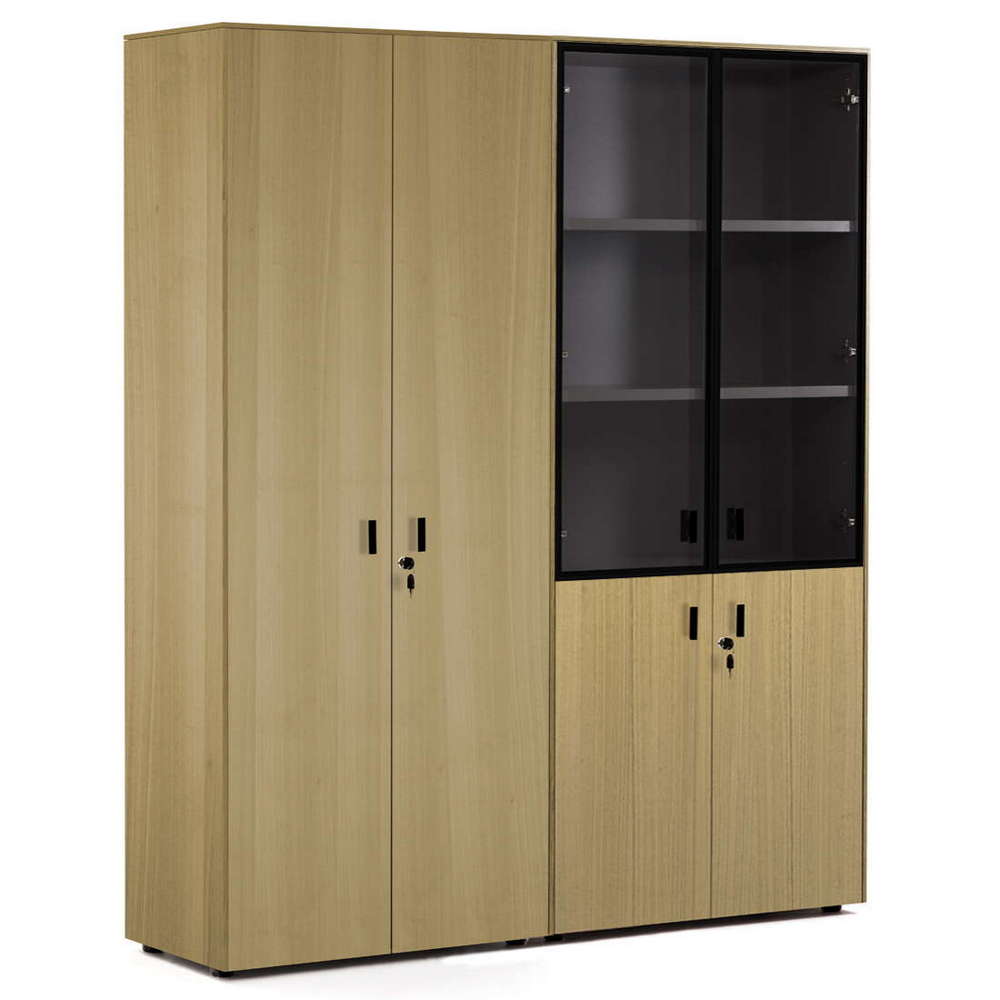 Шкаф высокий двойной комбинированный (с гардеробом) Enzo 109 725 ECL