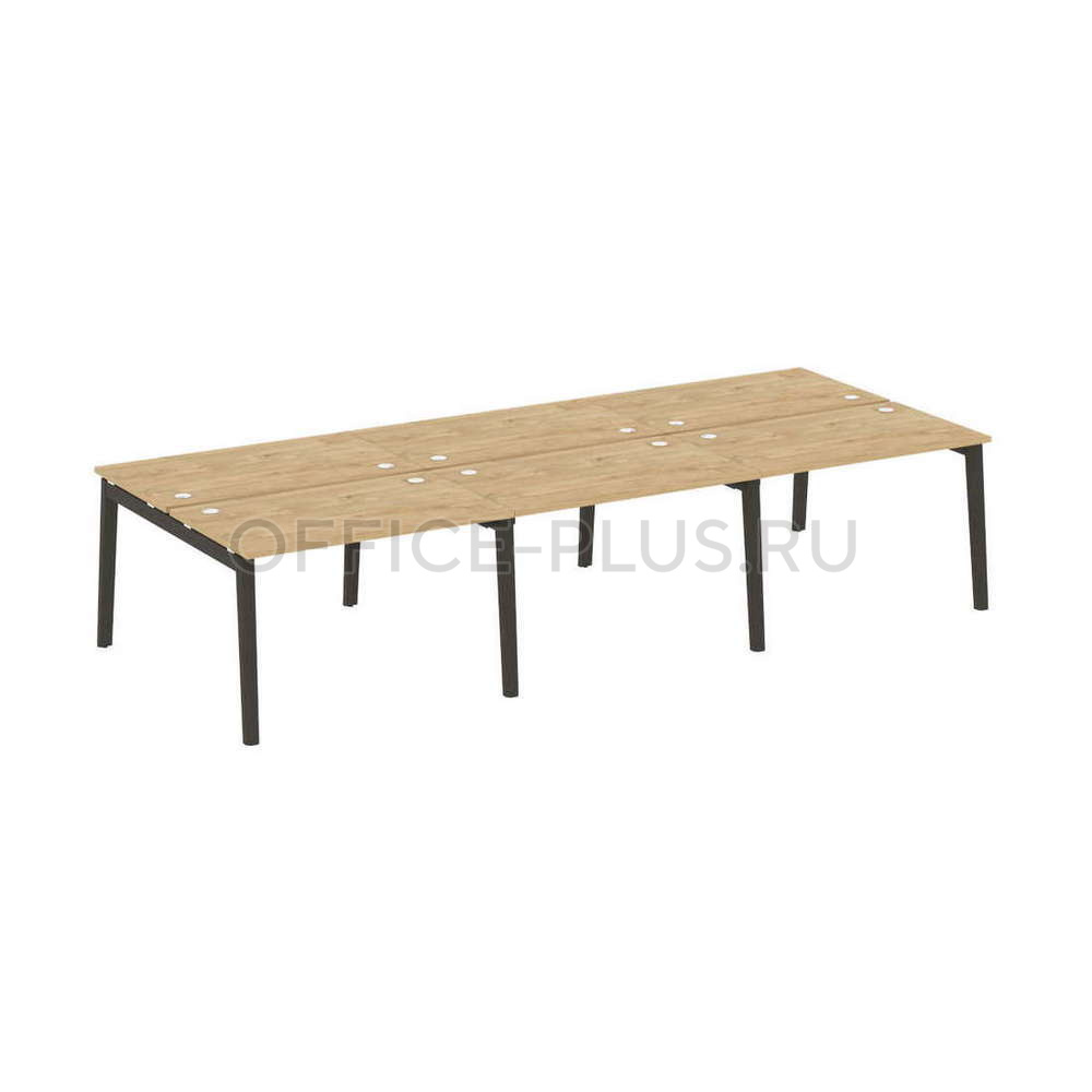 Рабочая станция 6 мест Onix wood OW.D.RS-6.2.7