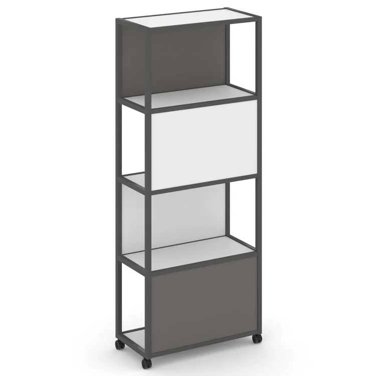 Стеллаж высокий 5 уровней 1 секция Shelf Mobile VR.LT-STK-504.06