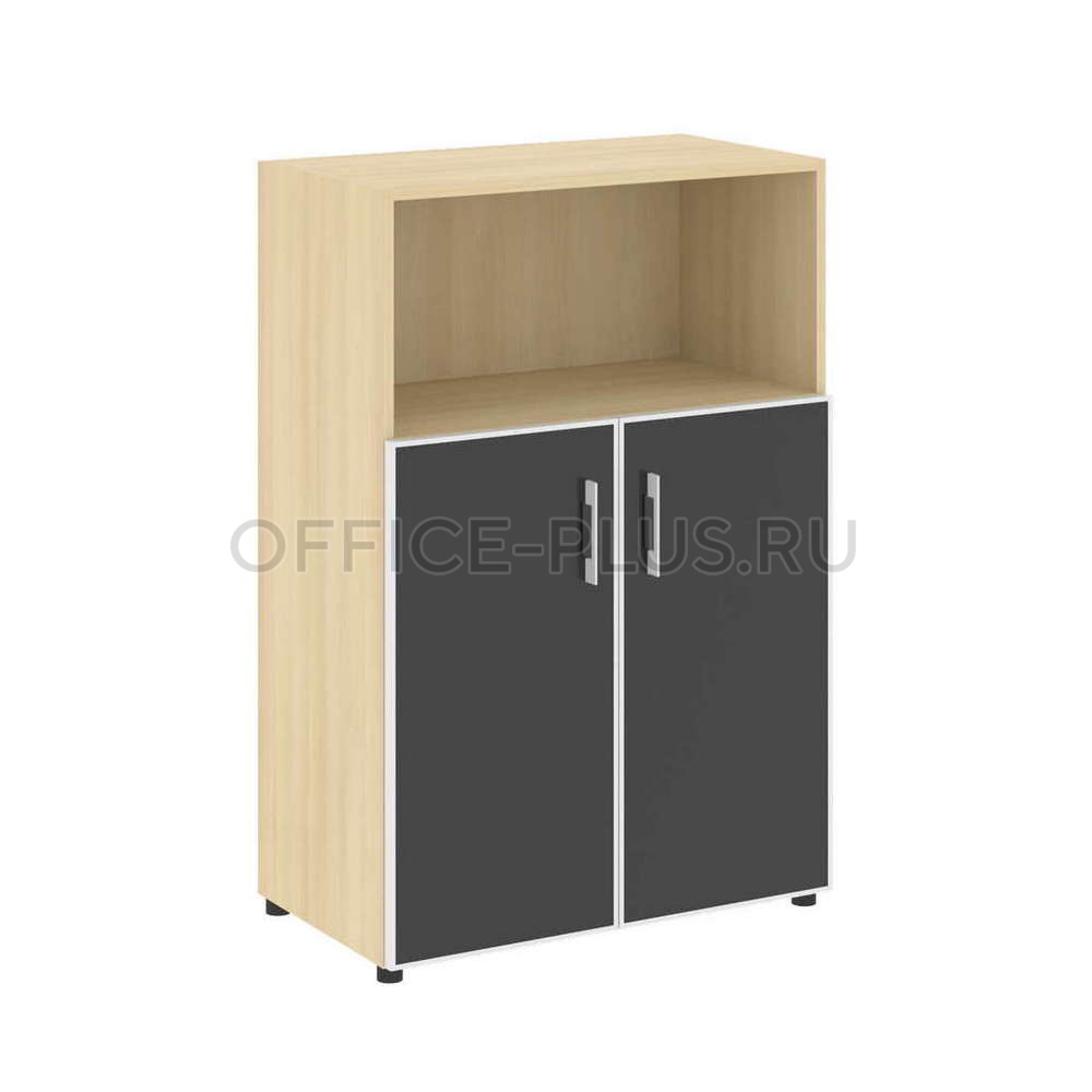 Шкаф средний Yalta LT.ST-2.2 R White/Black