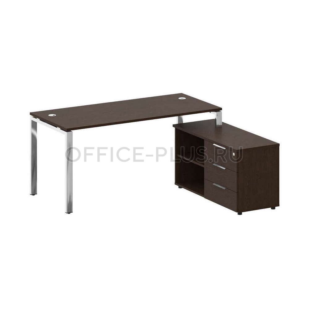 Стол руководителя Metal System Direct БГ.СРТ-4.7 Пр