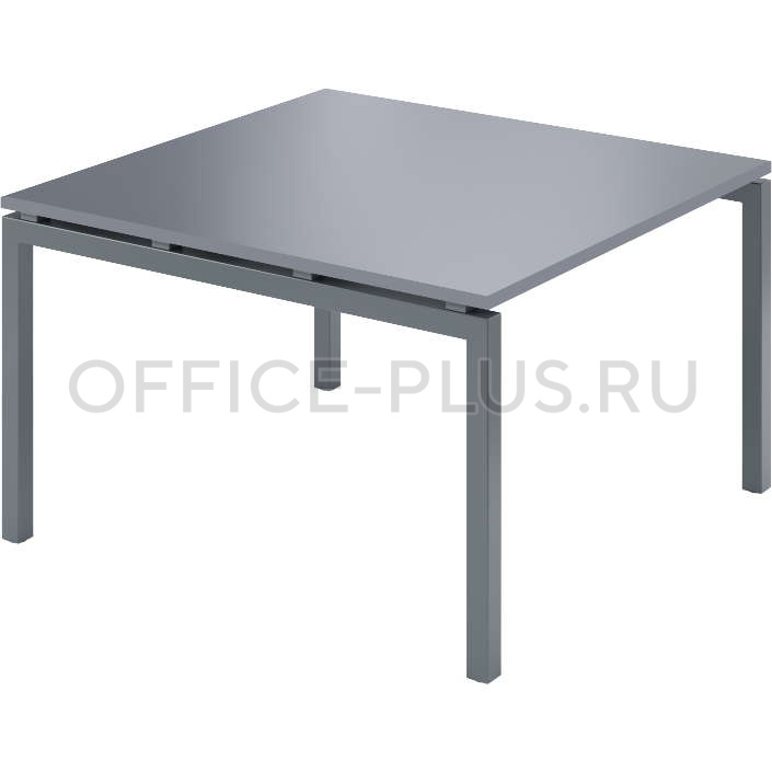 Стол для переговоров на металлокаркасе (П-опоры). Смарт СMСП-Х-12.123 (50х50)