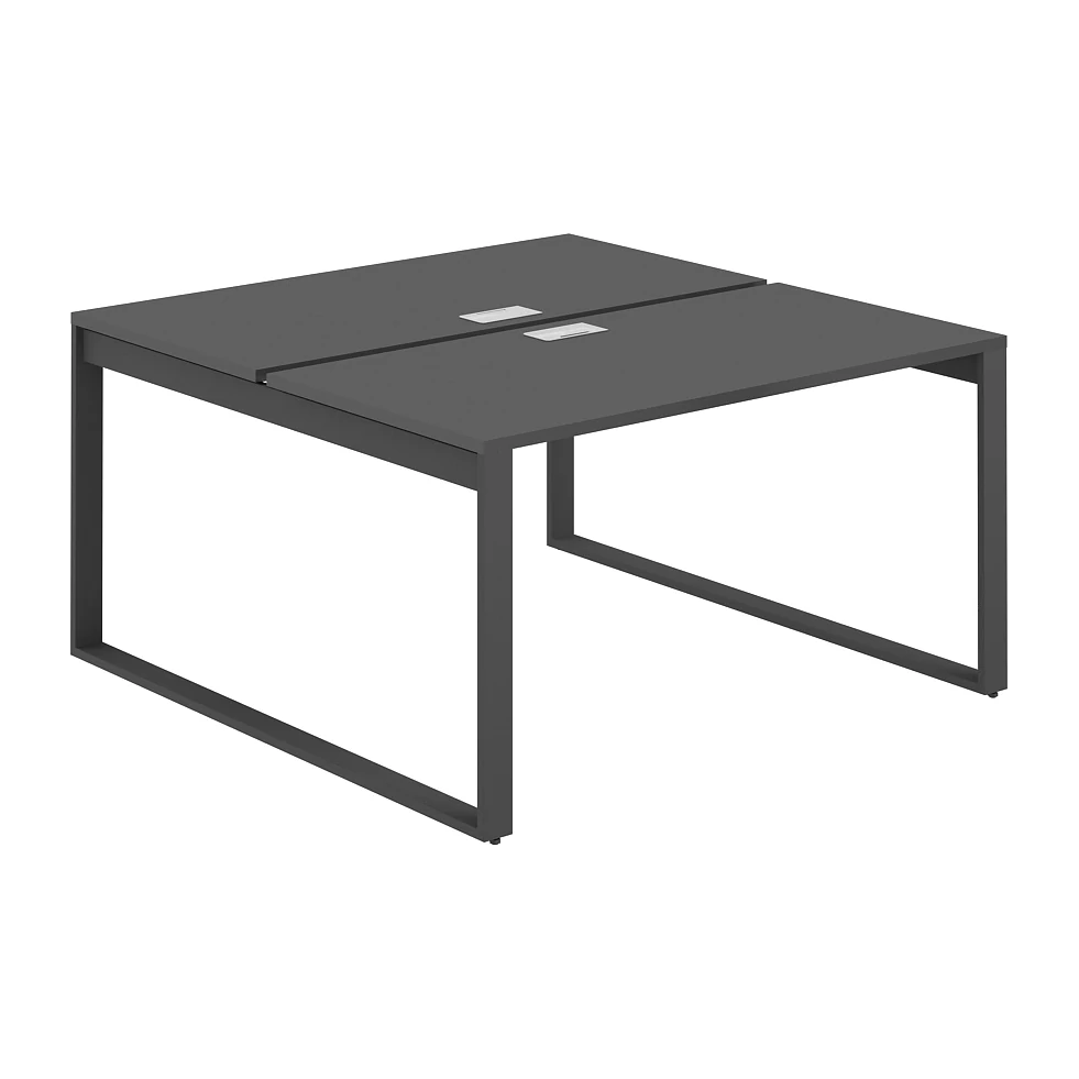 Рабочая станция с лючком, на металлокаркасе (О-70x20) Allegro AG.131