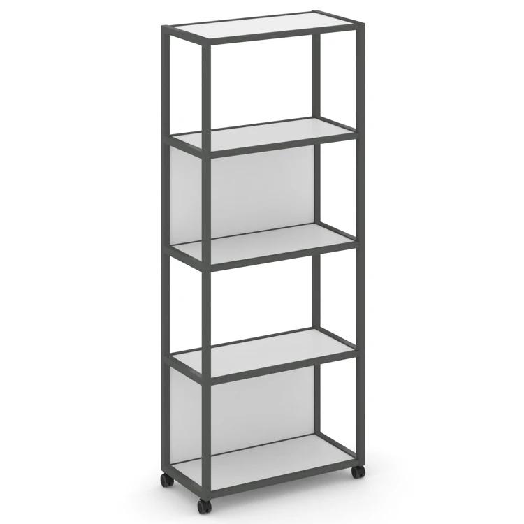 Стеллаж высокий 5 уровней 1 секция Shelf Mobile VR.LT-STK-505.06