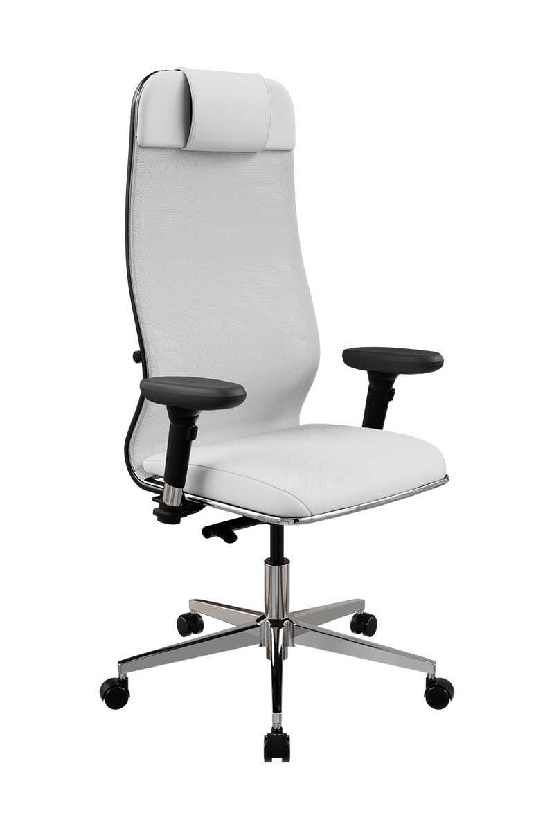Кресло METTA ErgoLife SynchroSit 10 L1-115D - Сетка(X2)+ЭкоКожа(Экстра)