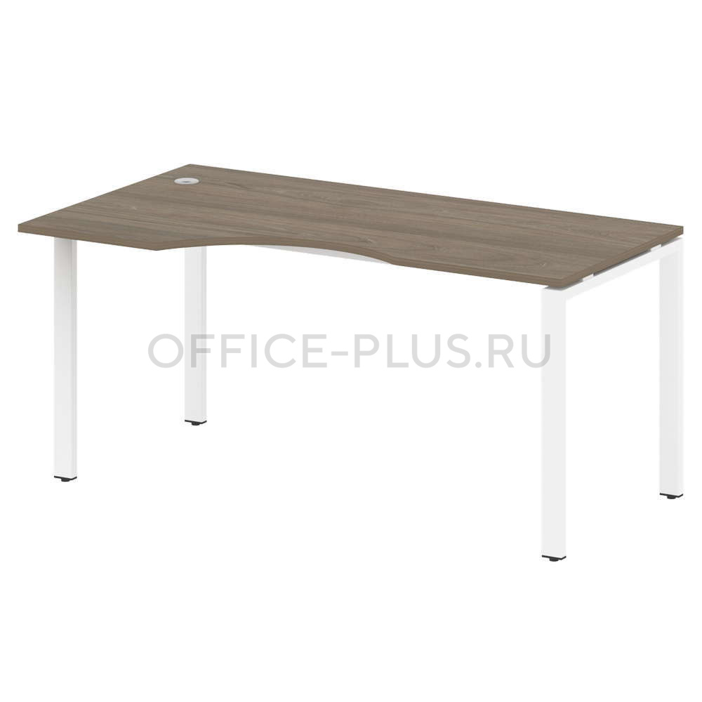 Стол эргономичный Metal System Style на металлокаркасе БП.СА-1 Л