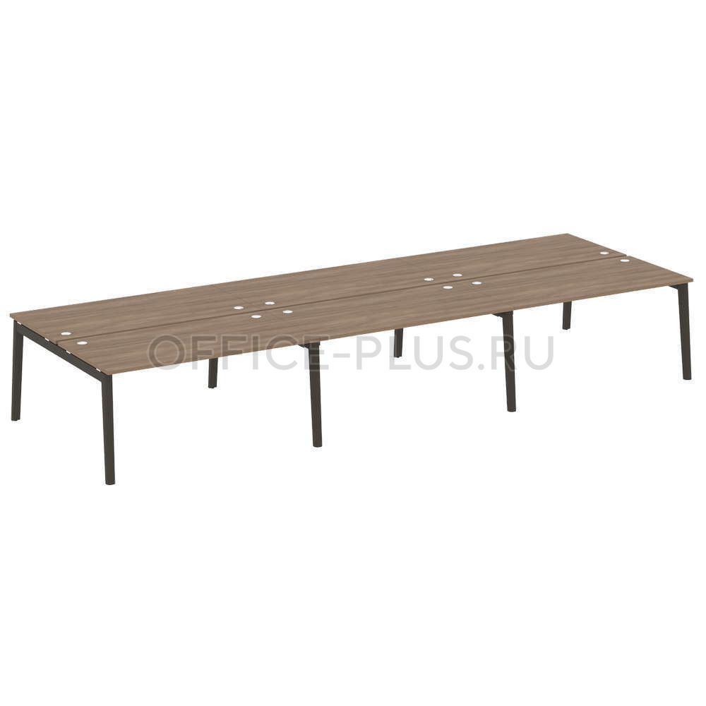 Рабочая станция 6 мест Onix wood OW.D.RS-6.4.8