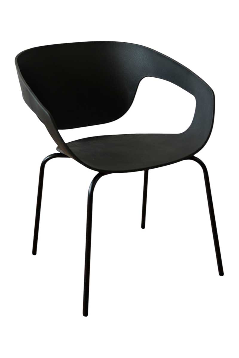 Стул обеденный Derstuhl Hart Black