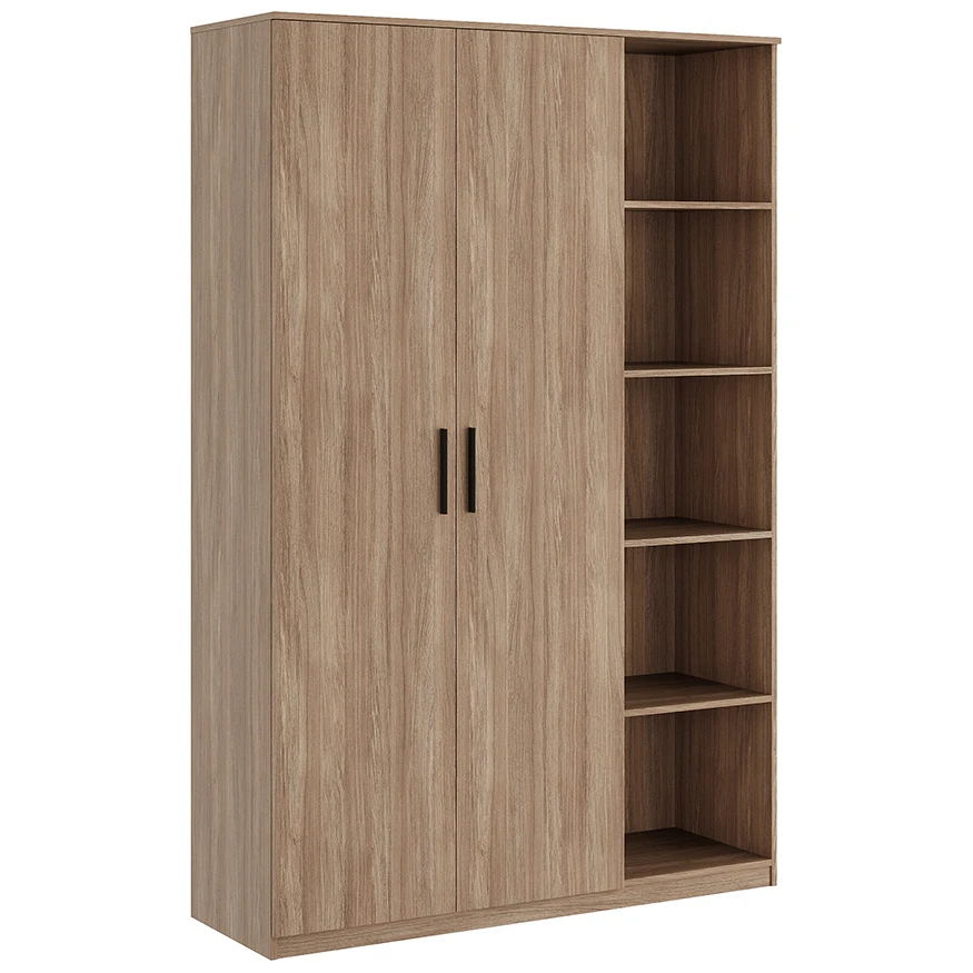 Шкаф для одежды с доп. секцией (древесный) Asti (p) AST339505